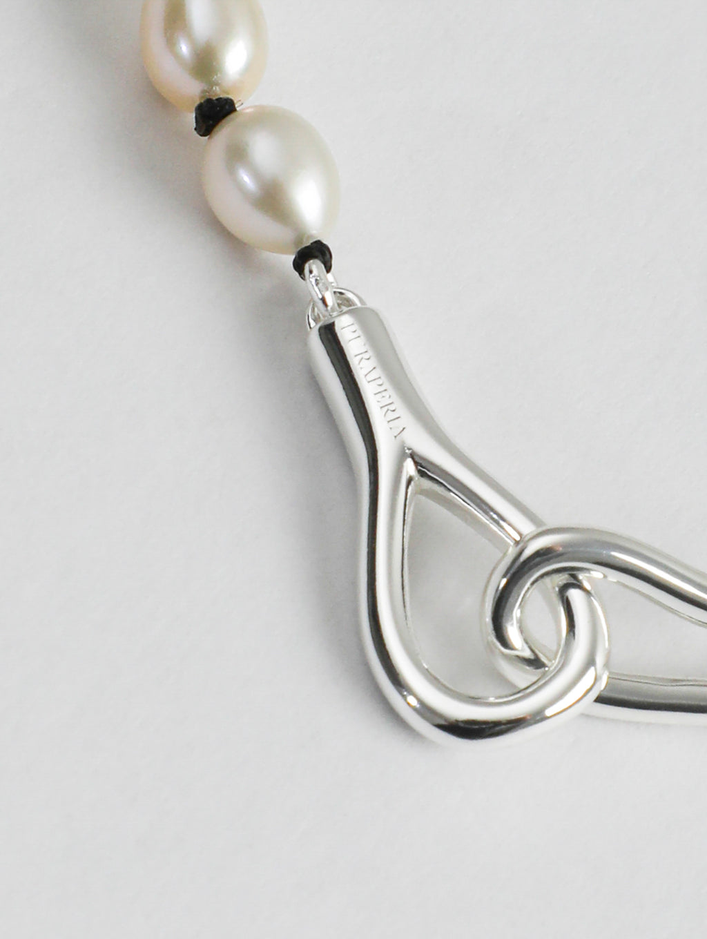 Pure Minimalist Pearl Necklace — natural freshwater pearl, S925 silver clasp | SENLORE