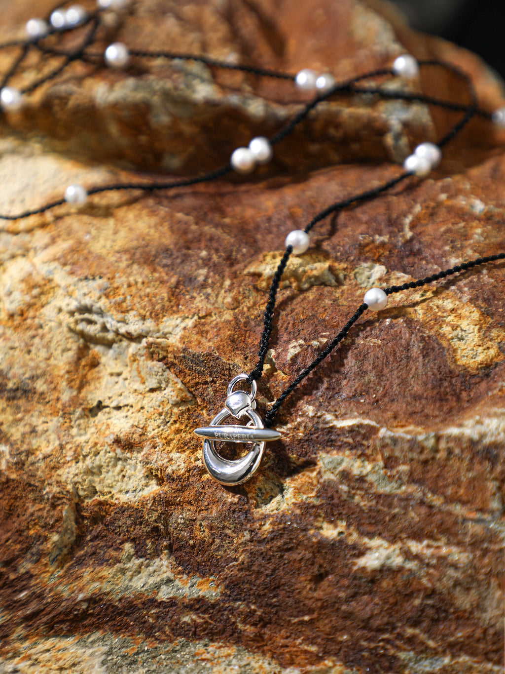 Pure Minimalist Pearl Necklace — natural freshwater pearl, sterling silver quest... | SENLORE