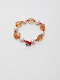 SENLORE Wealth-Attracting Freeform Citrine Pearl Bracelet – Lifestyle Shot