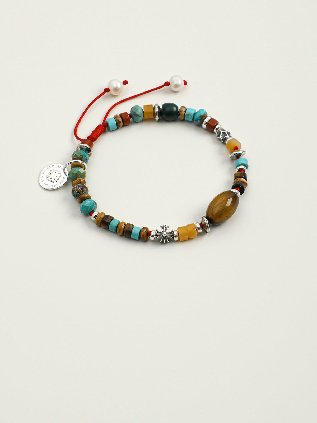 SENLORE Multicolor Turquoise Topaz Bracelet – Lifestyle Shot