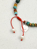 SENLORE Multicolor Turquoise Topaz Bracelet – Lifestyle Shot