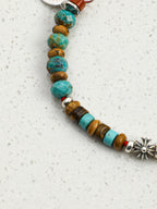 SENLORE Multicolor Turquoise Topaz Bracelet – Lifestyle Shot