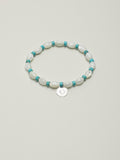 SENLORE Shell Bead Turquoise Bracelet – Lifestyle Shot