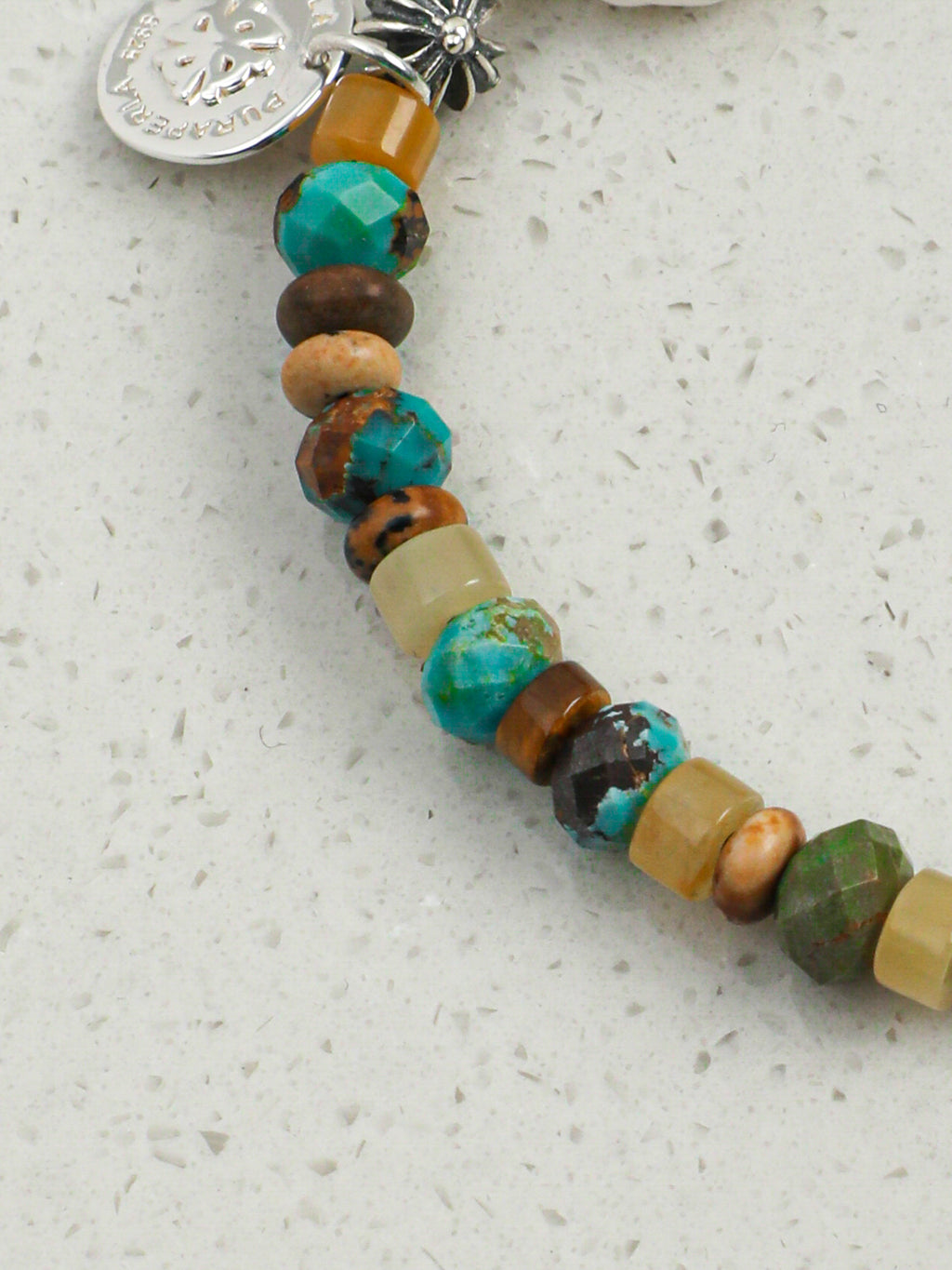 SENLORE Malachite Baroque Bracelet – Lifestyle Shot
