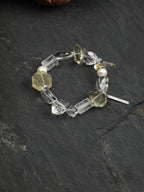 SENLORE Freeform Clear Quartz Bracelet – Lifestyle Shot
