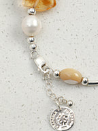 SENLORE Brazilian Black Crystal Bracelet – Detail Close-up