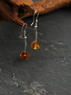 SENLORE Citrine Earrings – Side View