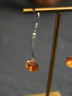 SENLORE Citrine Earrings – Lifestyle Shot