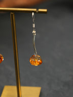 SENLORE Citrine Earrings – Lifestyle Shot