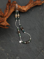 SENLORE Thousand-layer Phantom Free-form Necklace – Side View