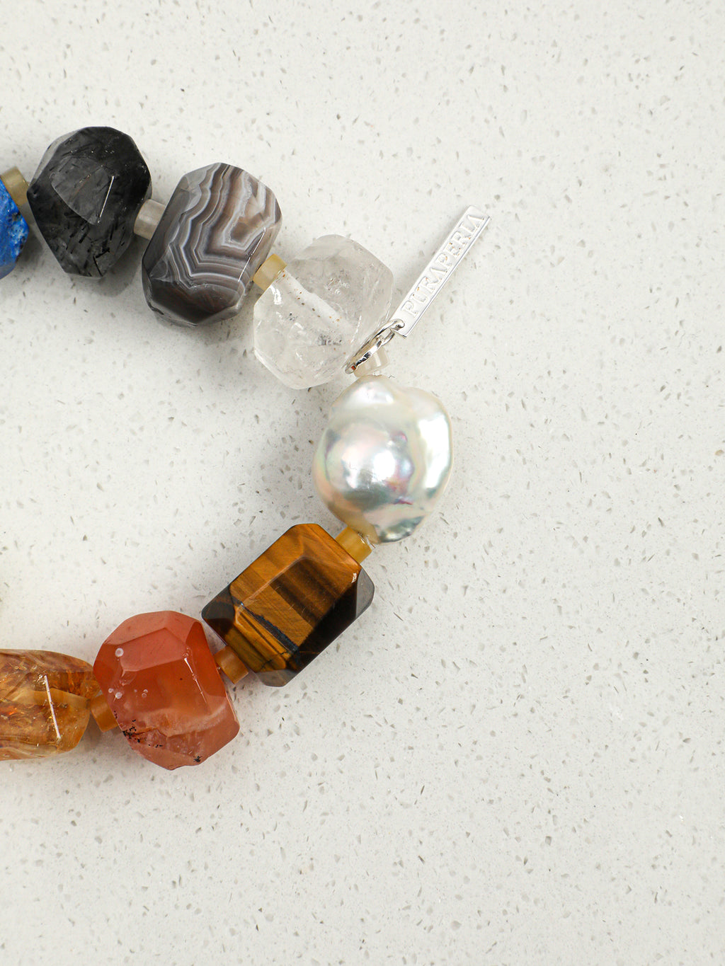 SENLORE Colorful Freeform Rainbow Bracelet – Lifestyle Shot
