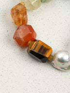 SENLORE Colorful Freeform Rainbow Bracelet – Lifestyle Shot
