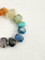 SENLORE Colorful Freeform Rainbow Bracelet – Lifestyle Shot
