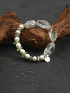 SENLORE Green Crystal Pearl Bracelet – Lifestyle Shot
