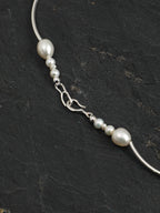 SENLORE Sugar Cube Clear Quartz Pearl Necklace – Lifestyle Shot