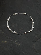 SENLORE Sugar Cube Clear Quartz Pearl Necklace – Lifestyle Shot