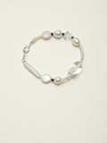 SENLORE Clear Quartz Baroque Bracelet – Detail Close-up