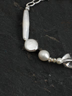 SENLORE Clear Quartz Baroque Bracelet – Lifestyle Shot