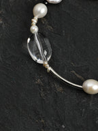 SENLORE Clear Quartz Baroque Bracelet – Lifestyle Shot