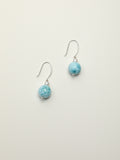 SENLORE Larimar Pearl Earrings – Detail Close-up