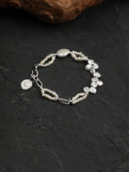SENLORE Petal Baroque Pearl Bracelet – Side View
