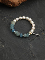 SENLORE Blue Ocean Pearl Bracelet – Lifestyle Shot