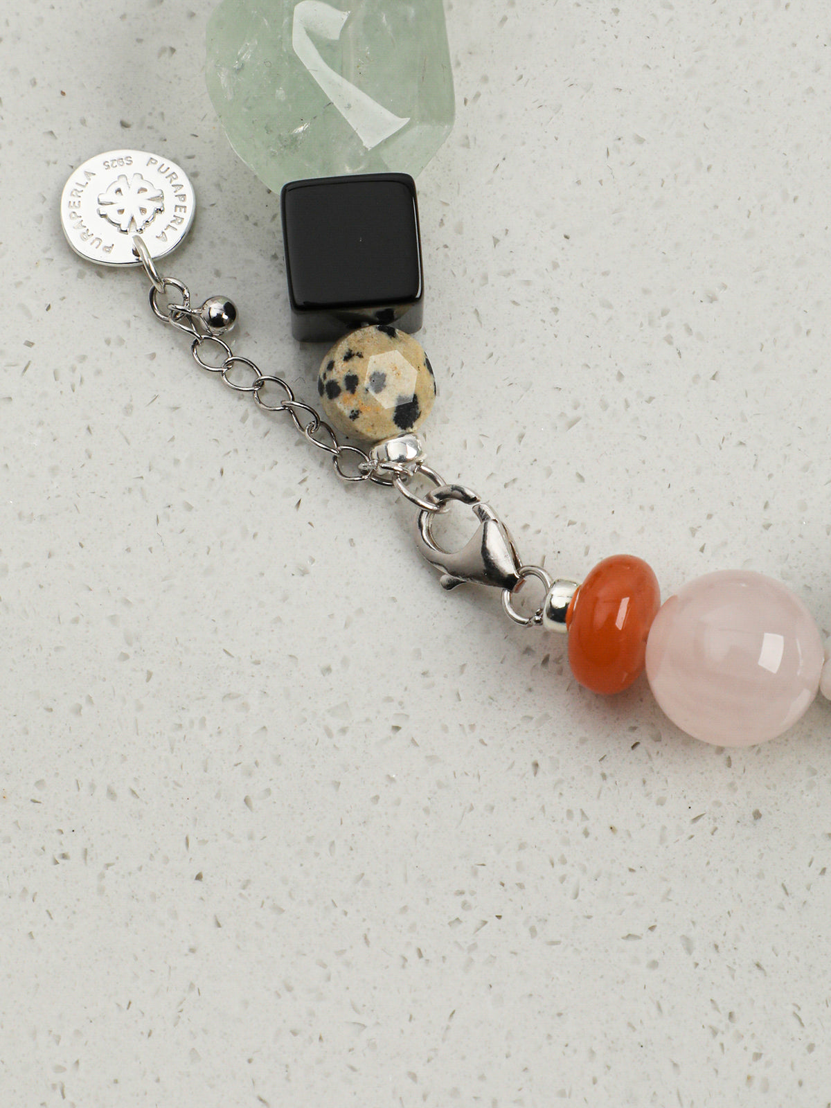 SENLORE Green Forest Crystal Pearl Bracelet – Lifestyle Shot