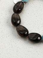 SENLORE Larimar Crystal Pearl Bracelet – Lifestyle Shot