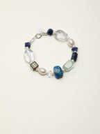 SENLORE Blue Jasper Crystal Bracelet – Front View