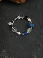 SENLORE Blue Jasper Crystal Bracelet – Lifestyle Shot