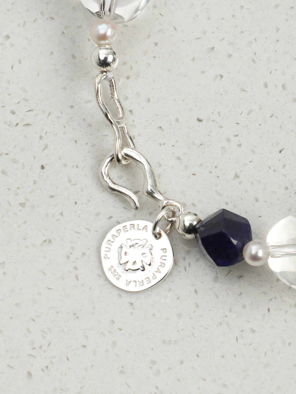 SENLORE Blue Jasper Crystal Bracelet – Lifestyle Shot