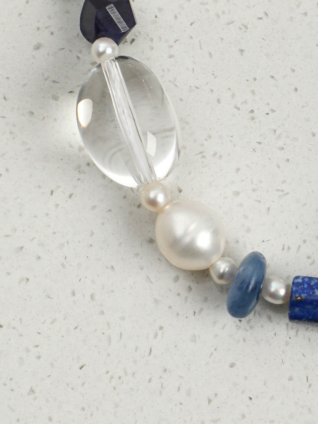 SENLORE Blue Jasper Crystal Bracelet – Lifestyle Shot