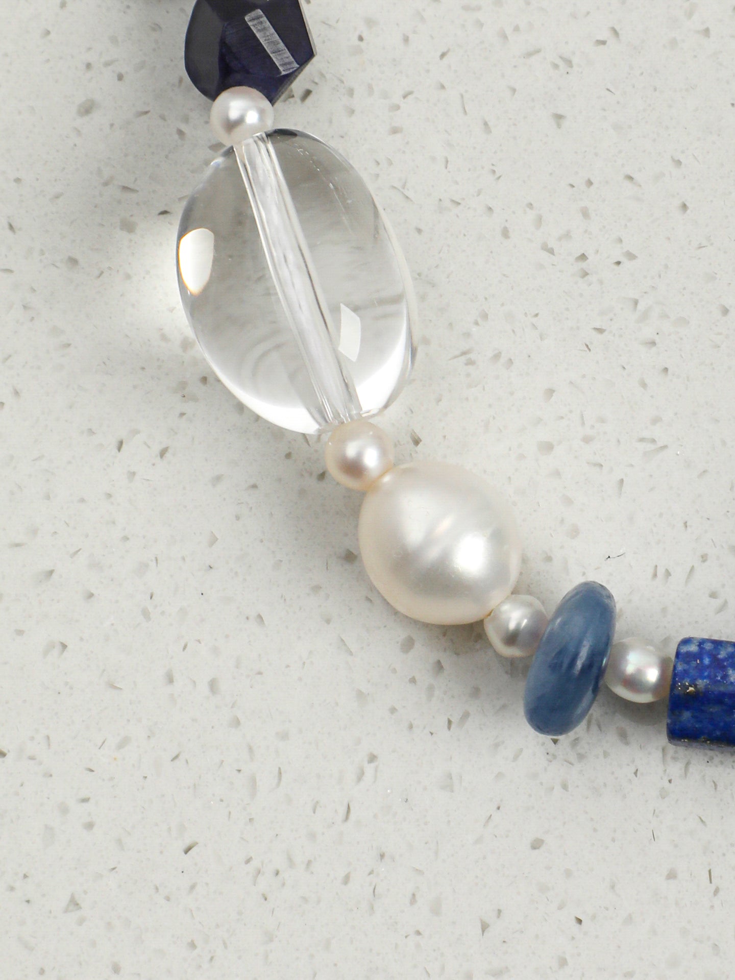 SENLORE Blue Jasper Crystal Bracelet – Lifestyle Shot