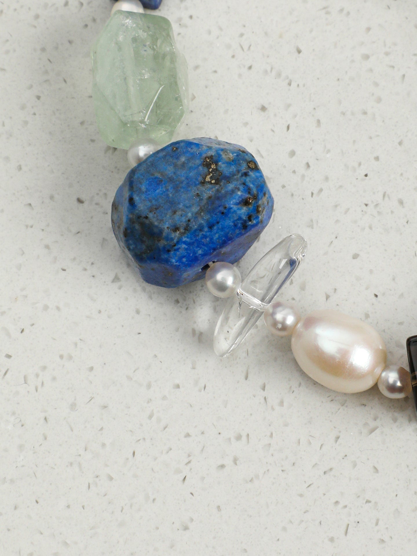 SENLORE Blue Jasper Crystal Bracelet – Lifestyle Shot