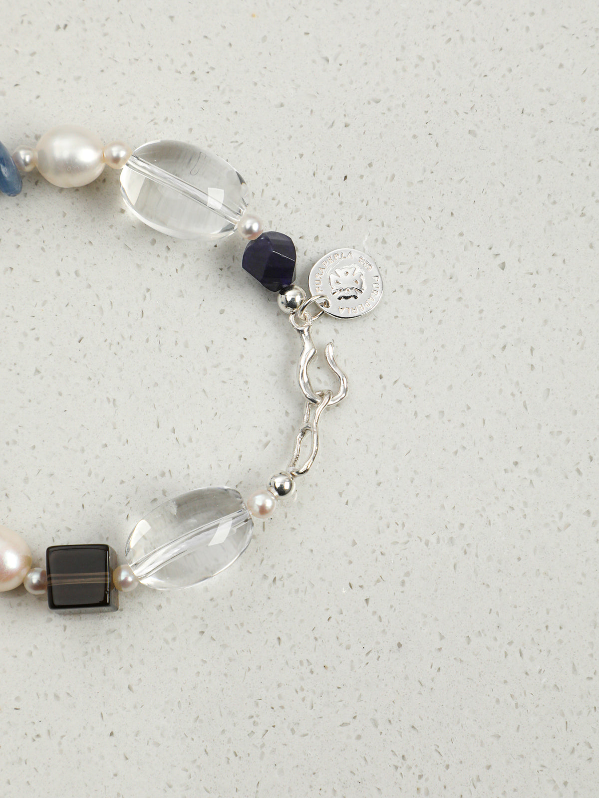 SENLORE Blue Jasper Crystal Bracelet – Lifestyle Shot