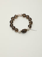 SENLORE Forest Wood Crystal Bracelet – Detail Close-up