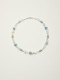 SENLORE Lusterless Aurora Pearl Necklace – Front View