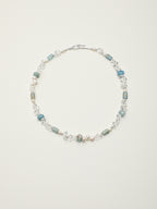 SENLORE Lusterless Aurora Pearl Necklace – Front View