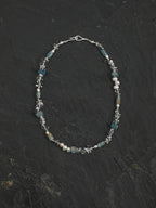 SENLORE Lusterless Aurora Pearl Necklace – Side View