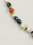 SENLORE Rainbow Bridge Pearl Necklace – Side View