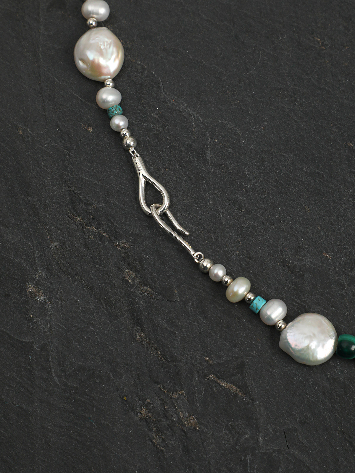 Baroque Fang Pearl Necklace — teardrop baroque pearls, fang baroque pearls, l... | SENLORE