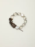 SENLORE Freeform Crystal Baroque Bracelet – Front View