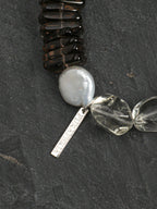 SENLORE Freeform Crystal Baroque Bracelet – Lifestyle Shot