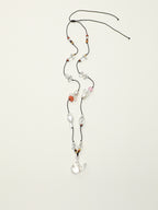 SENLORE Pure Crystal Lucky Gourd Necklace – Side View
