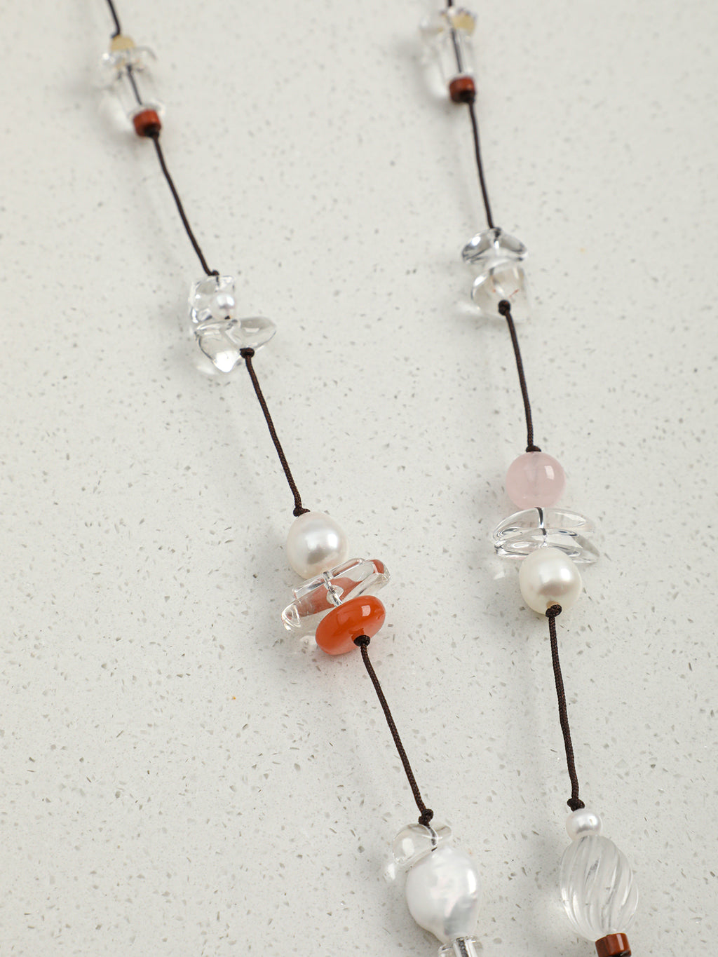 SENLORE Pure Crystal Lucky Gourd Necklace – Lifestyle Shot