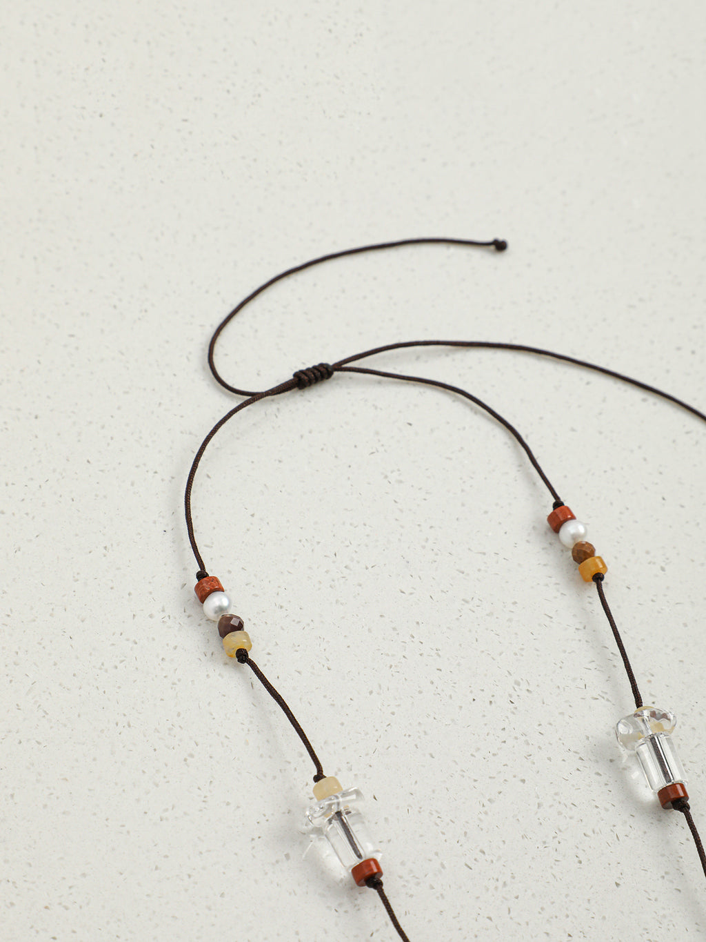 SENLORE Pure Crystal Lucky Gourd Necklace – Lifestyle Shot