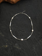 SENLORE Silver Scrap Baroque Pearl Necklace – Lifestyle Shot