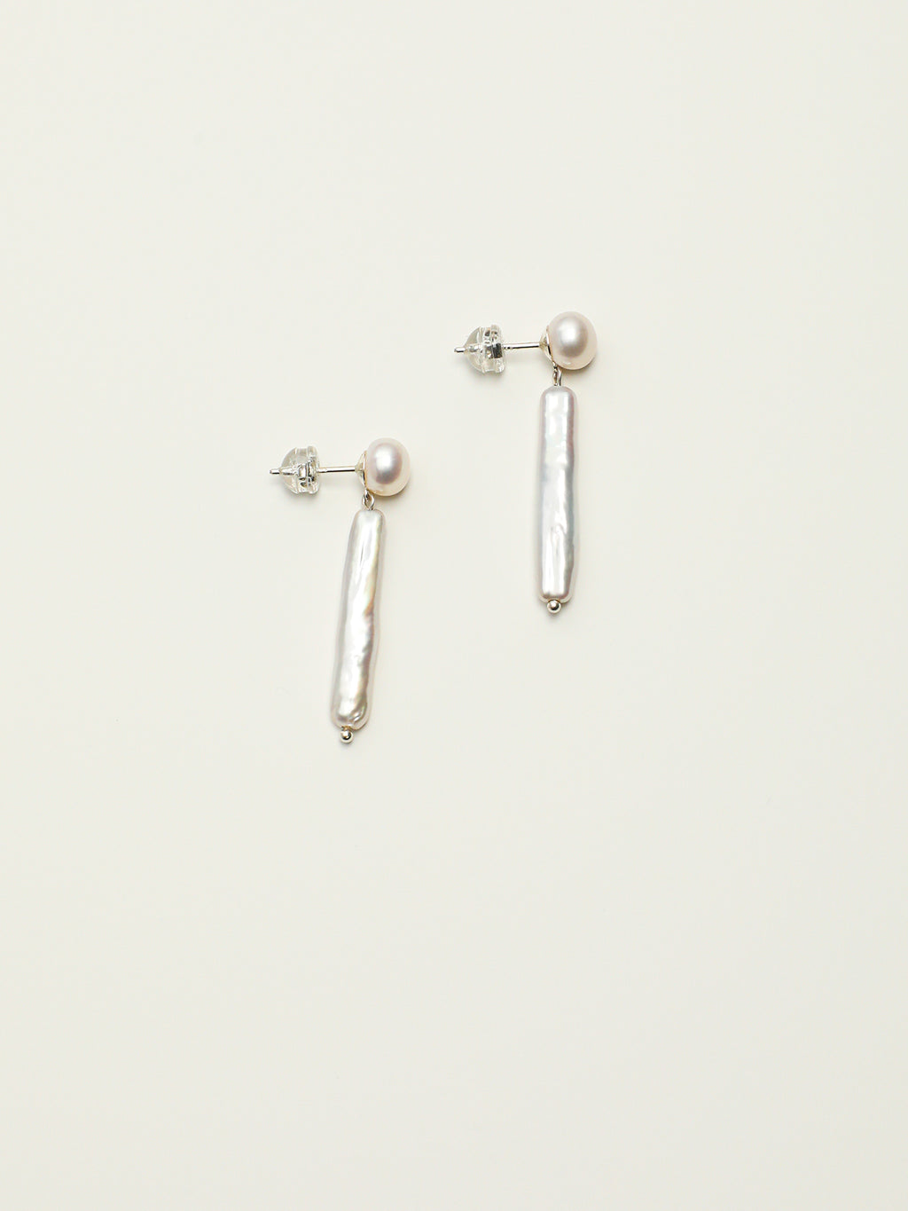 SENLORE Long Baroque Earrings – Detail Close-up