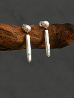 SENLORE Long Baroque Earrings – Lifestyle Shot
