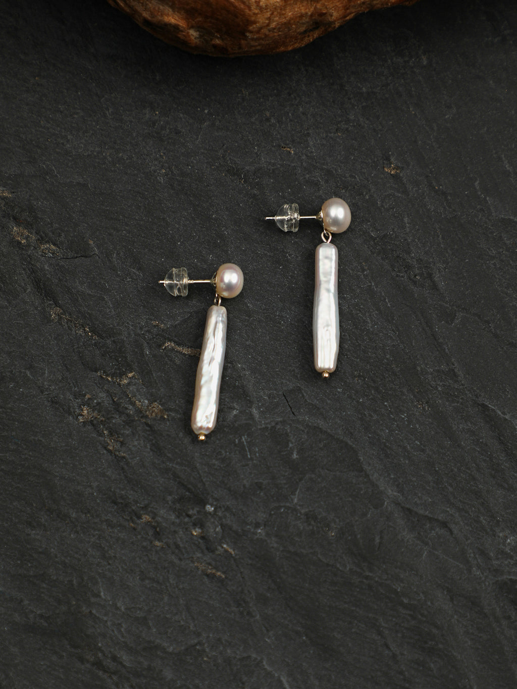 SENLORE Long Baroque Earrings – Lifestyle Shot